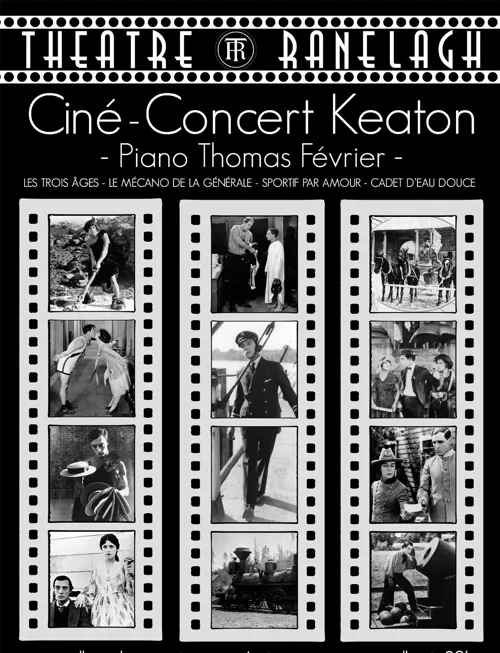 Affiche de Ciné-concert Keaton