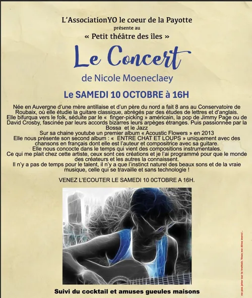Affiche de Nicole Moeneclaey : Entre chat et loups