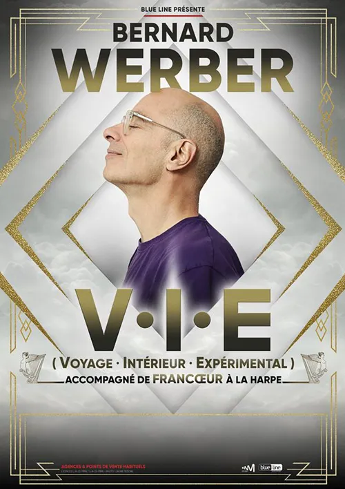 Affiche de Bernard Werber dans Voyage intérieur expérimental
