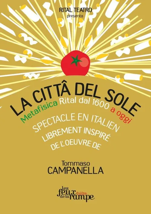Affiche de La V.O. des Feux : La città del sole (en italien) | Metafisica rital dal 1600 a oggi