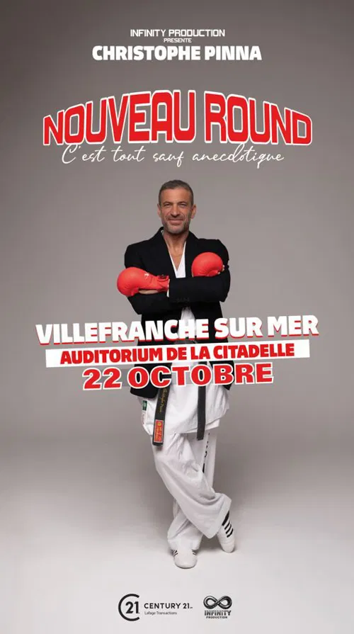 Affiche de Christophe Pinna dans Nouveau round