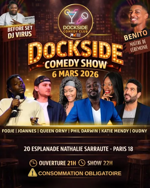 Affiche de Dockside Comedy Show