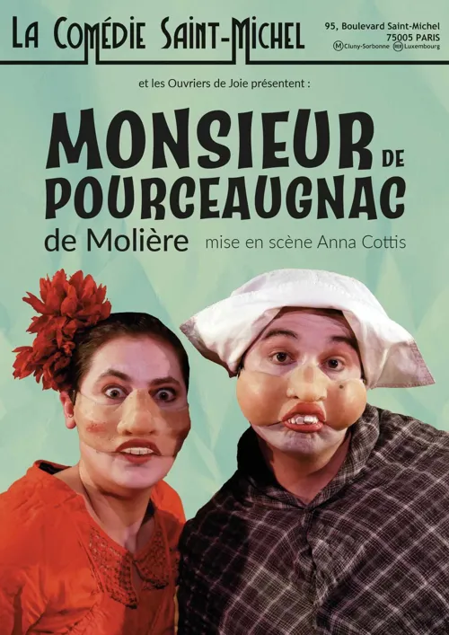 Affiche de Monsieur de Pourceaugnac