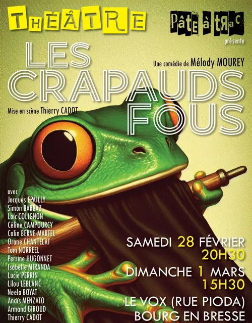 Affiche de Les crapauds fous