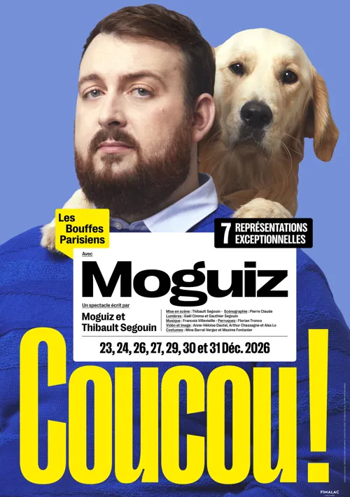 Affiche de Moguiz dans Coucou !