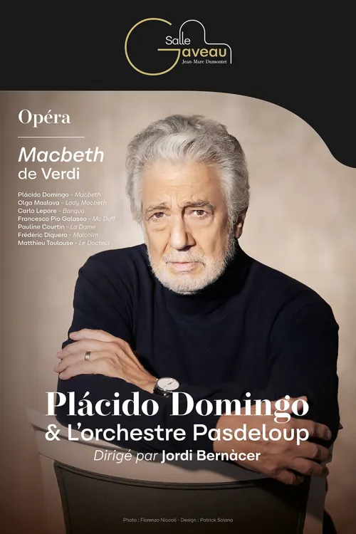 Affiche de Placido Domingo dans Macbeth