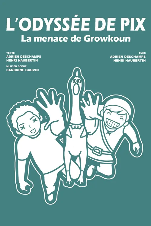 Affiche de L'Odyssée de Pix, la menace de Growkoun