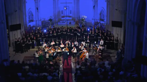 Photo 1 de Le choeur du lycée Henri IV chante Mendelssohn