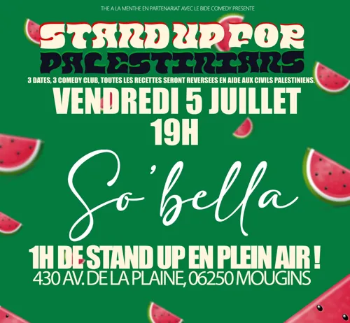 Affiche de Stand up for palestinians