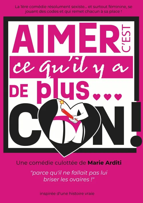 Affiche de Aimer c'est qu'il y a de plus... con !