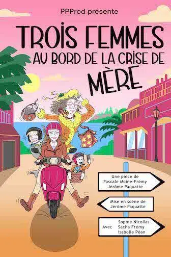 Affiche de Trois femmes au bord de la crise de mère