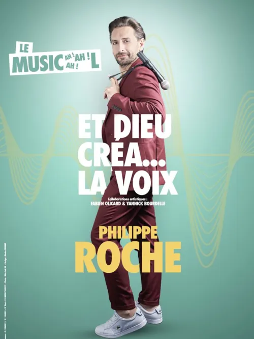 Affiche de Philippe Roche dans Et Dieu créa... La voix