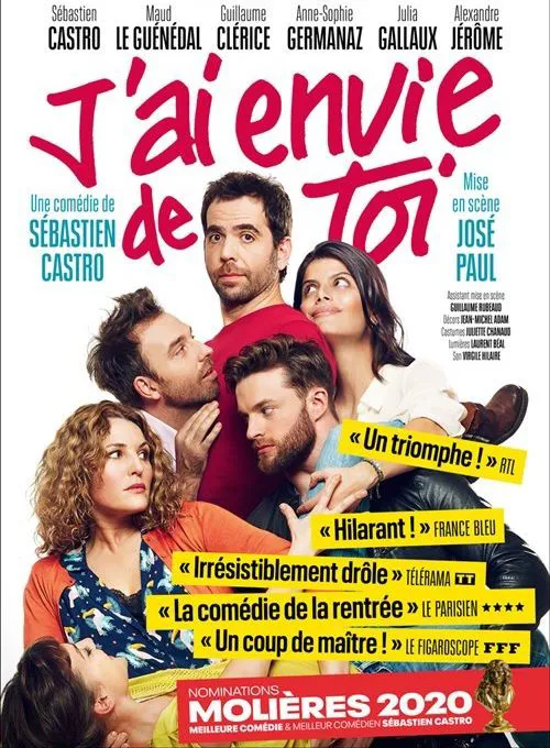 Affiche de J'ai envie de toi | avec Sébastien Castro