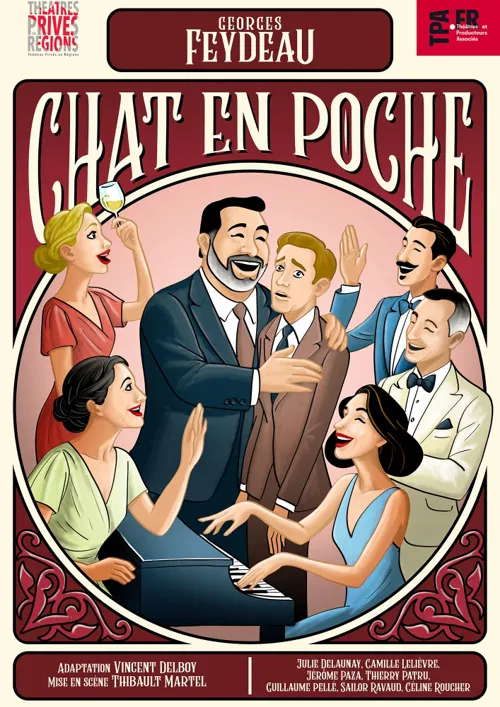 Affiche de Chat en poche