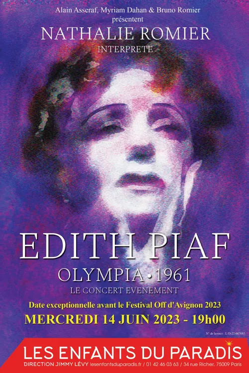 Affiche de Piaf : Olympia 61