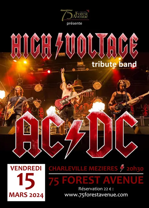 Affiche de High voltage tribute band AC/DC