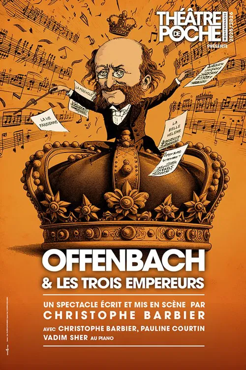 Affiche de Offenbach et les trois empereurs