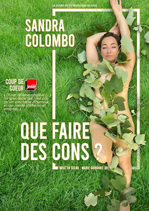 Affiche de Sandra Colombo dans Que faire des cons ?