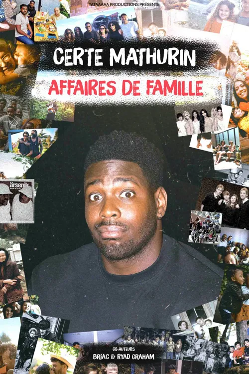 Affiche de Certe Mathurin dans Affaires de famille