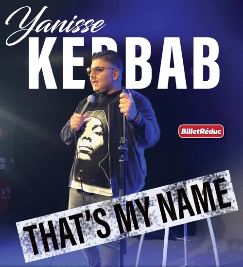 Affiche de Carte Blanche à Yanisse Kebbab