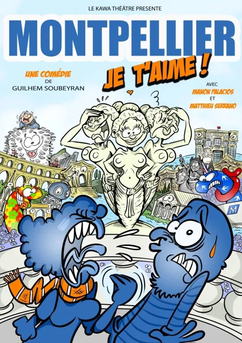 Affiche de Montpellier je t'aime !