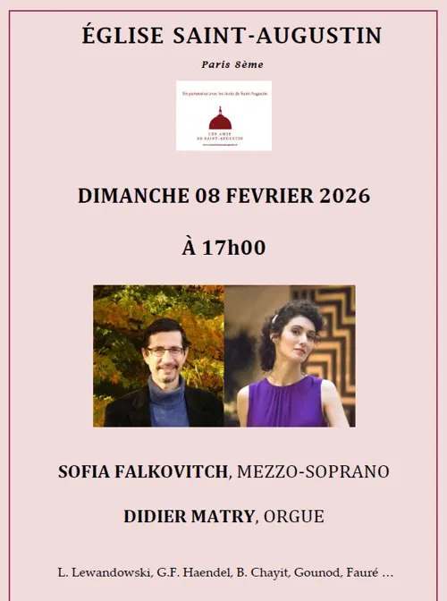 Affiche de Magie de la voix et de l'orgue à St-Augustin