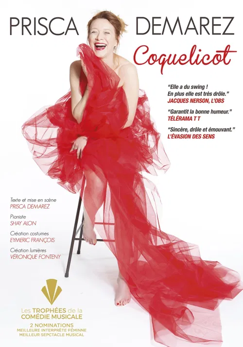 Affiche de Prisca Demarez dans Coquelicot