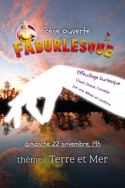 Affiche de Effeuillage Burlesque