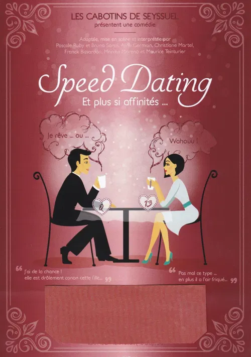 Affiche de Speed dating et plus si affinités...