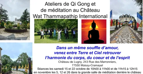 Affiche de Atelier de qi gong et de méditation