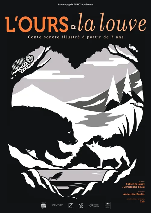 Affiche de L'Ours et la Louve