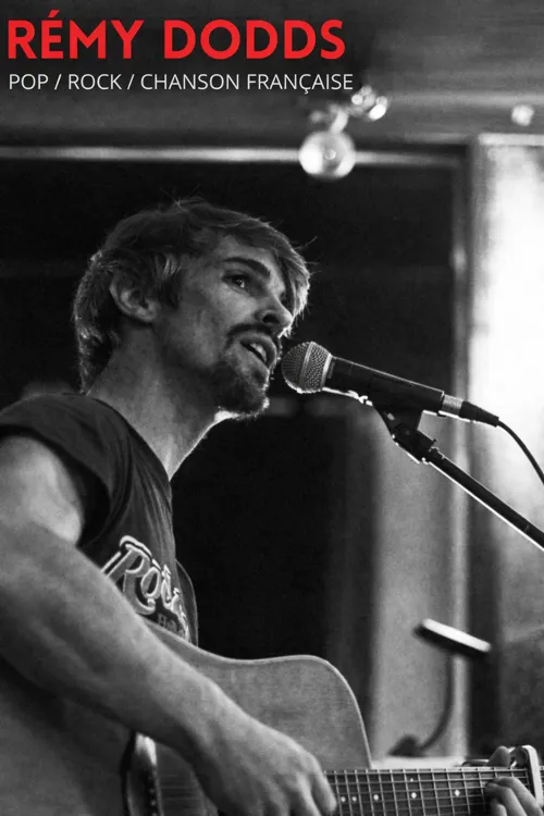 Affiche de Rémy Dodds en live