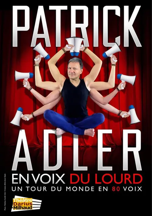Affiche de Patrick Adler dans Patrick Adler en voix du lourd