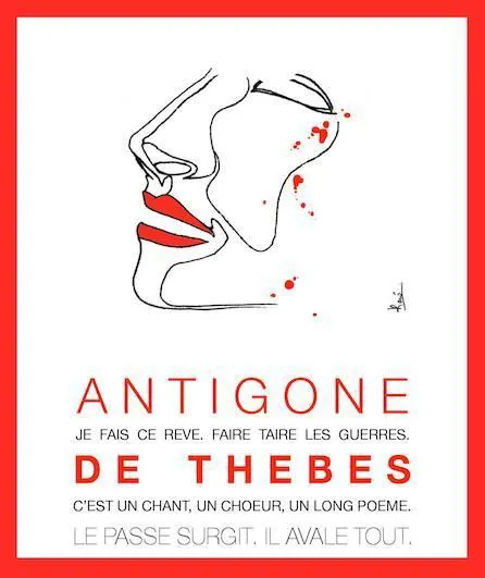 Affiche de Antigone de Thèbes