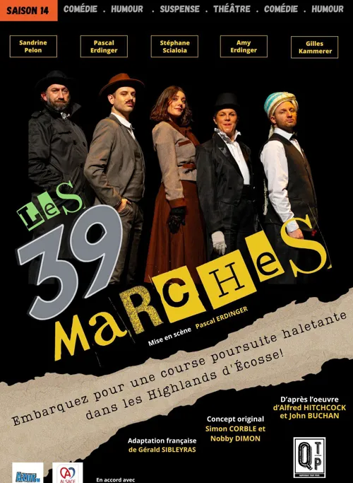 Affiche de Les 39 Marches