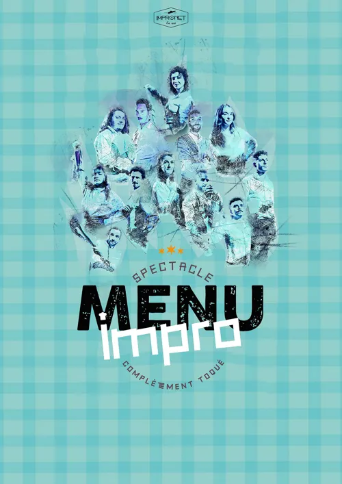 Affiche de Menu Impro des Alchimistes