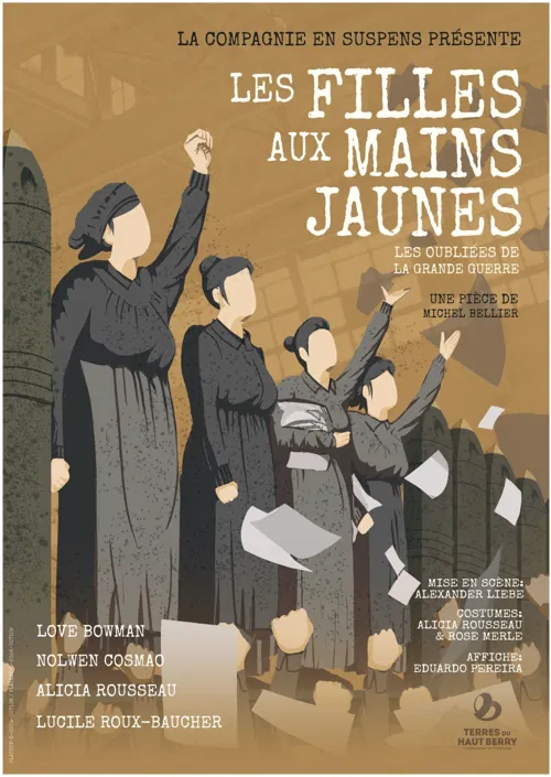 Affiche de Les filles aux mains jaunes