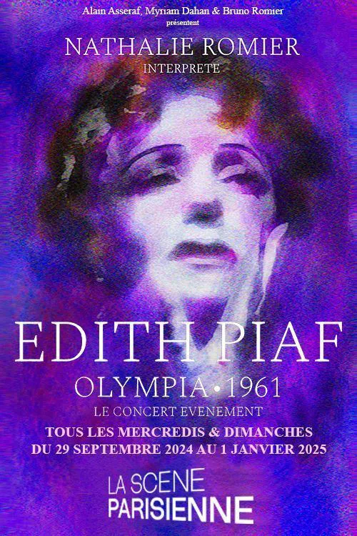 Affiche de Piaf, Olympia 61