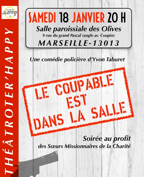 Affiche de Le coupable est dans la salle