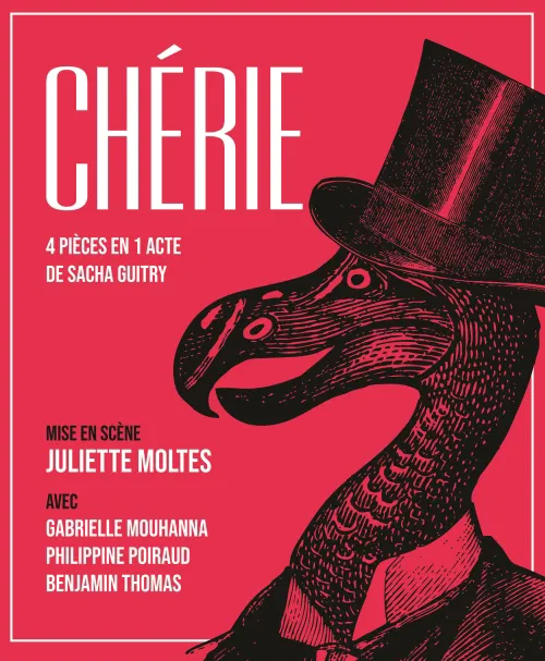 Affiche de Chérie : 4 pièces en un acte de Sacha Guitry