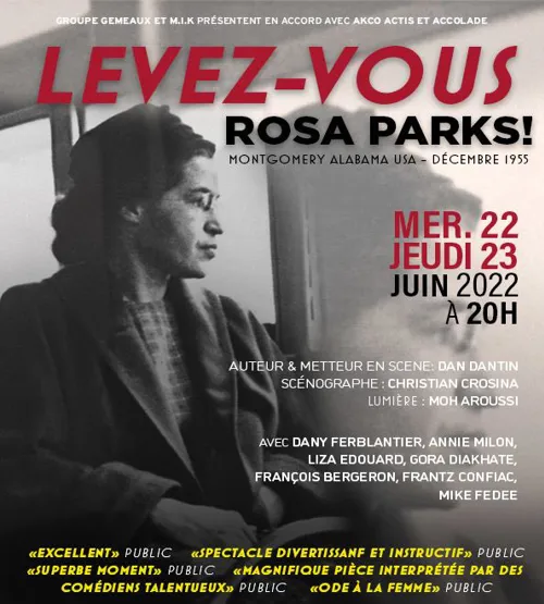 Affiche de Levez-vous Rosa Parks !