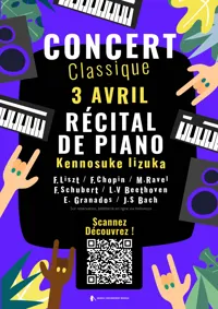 Récital de piano avec Kennosuke Iizuka - 