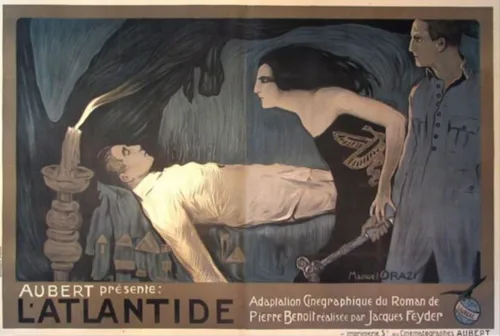 Affiche de Ciné-concert : L'Atlantide