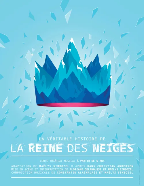 Affiche de La véritable histoire de la Reine des Neiges