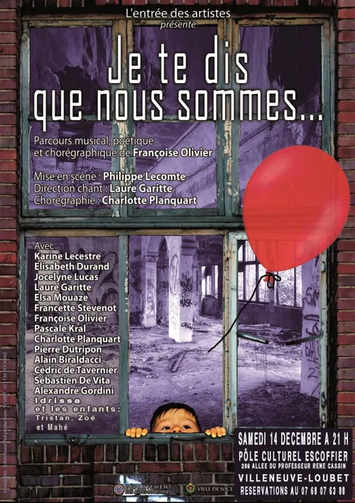 Affiche de Je te dis que nous sommes