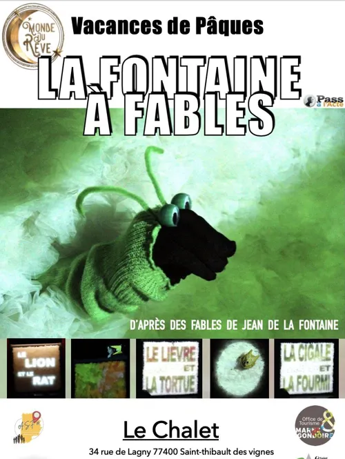 Affiche de La Fontaine à Fables