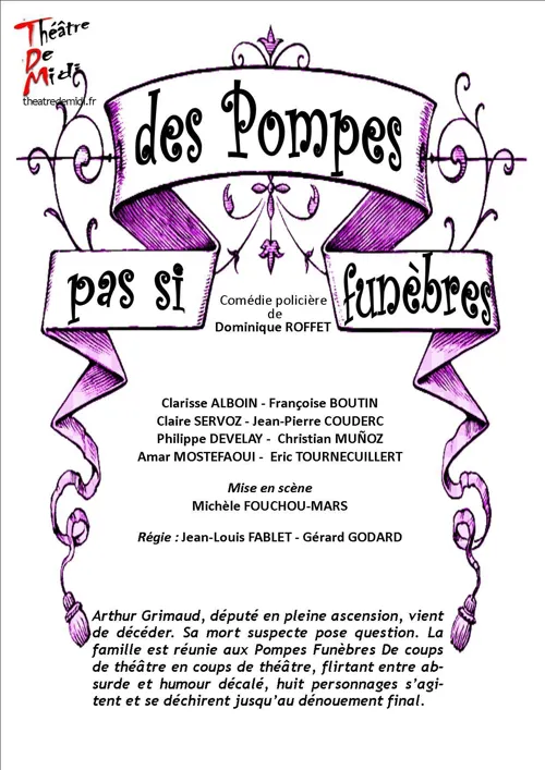 Affiche de Des pompes pas si funèbres
