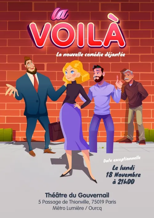 Affiche de La voilà