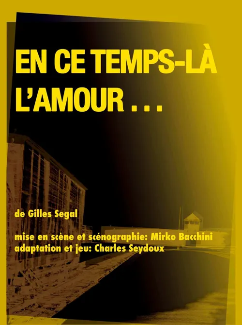 Affiche de En ce temps-là, l'amour