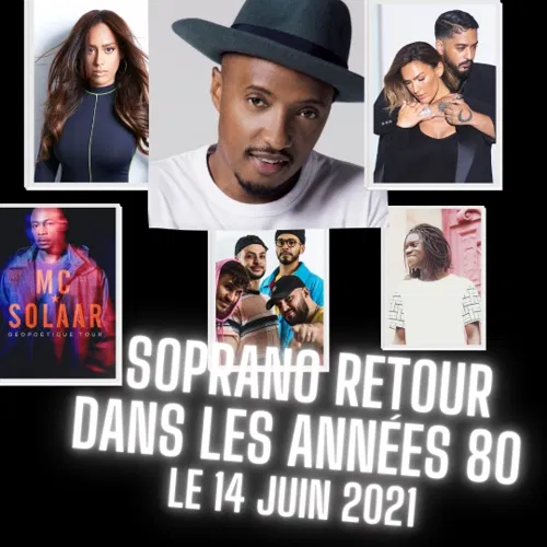 Affiche de Soprano : retour dans les années 80 !